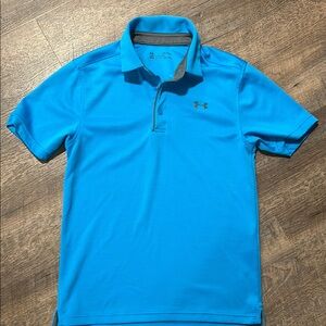 Under Armour Men's Vibrant Blue Polo